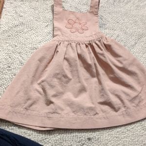 Girls Mini Boden pinafore dress